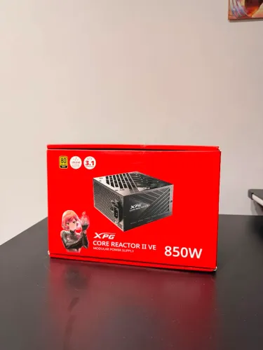 FONTE MODULAR 850W REAIS - XPG CORE REACTOR II PLUS GOLD