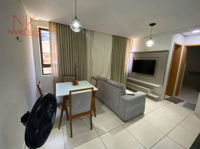 Apartamento com 2 dormitórios para alugar, 50 m² por R$ 2.800,00/mês - Bessa - João Pessoa