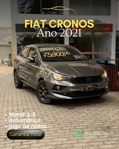 Fiat Cronos HGT 1.8 16V Flex Aut. 2021