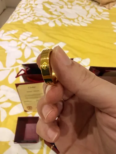 Par de aliança versão premium Tamanho 11 ( Americano ) 20.7mm de diâmetro