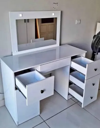 Penteadeira Camarim Sonhos com LED 5 Gavetas (Novo) Entrega Grátis!