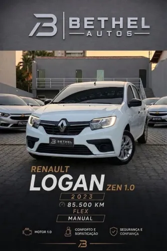 Renault Logan Zen Flex 1.0 12V 4P Mec. 2023