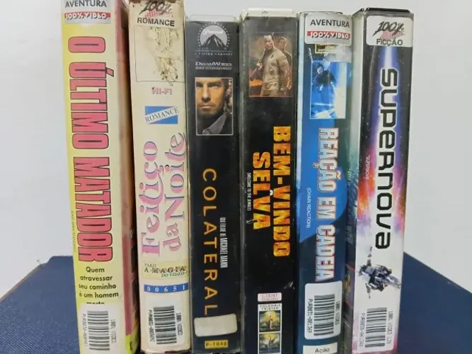 Fitas VHS autenticas