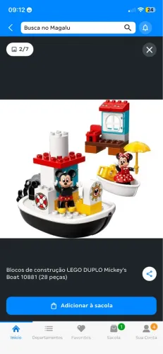 Lego duplo Mickey e Minie