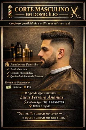 Barbeiro a domicílio