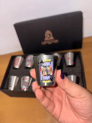 Kit Shots de Poker Royal Flush NOVO!
