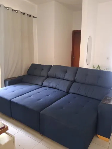 Sofá retrátil reclinável