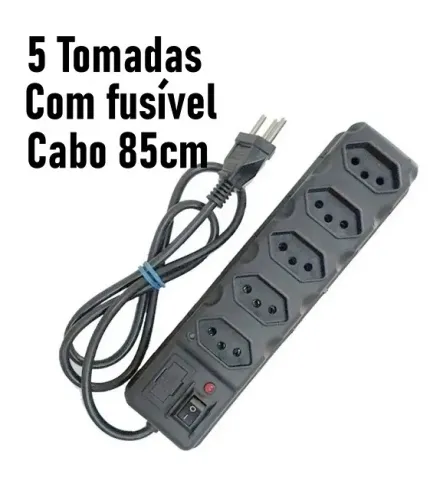Filtro Linha Bivolt 5 Tomadas