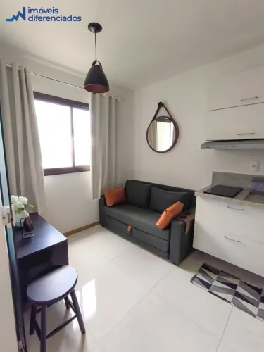 House Espatódeas - 1 Suíte - Quarto e sala mobiliado no Caminho das Árvores