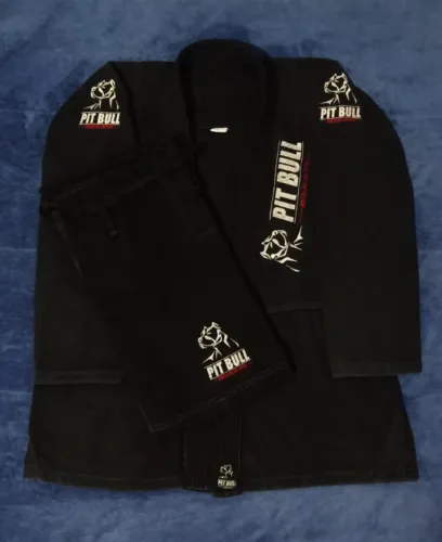Kimono PIT BULL A1 Jiu Jitsu Trançado Reforçado