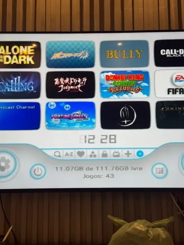 Nintendo Wii completo desbloqueado + HD com jogos