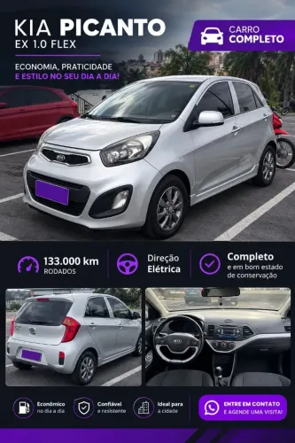 Kia Motors Picanto EX 1.1/1.0/ 1.0 Flex Mec. 2012