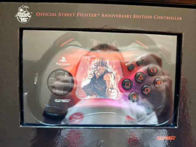 CONTROLE PS2 EDIÇÃO STREET FIGHTER