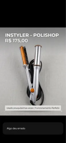 Instyler escova - Polishop
