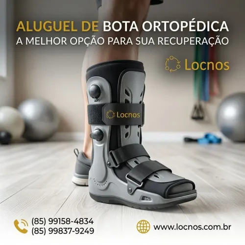 Aluguel de bota ortopedica