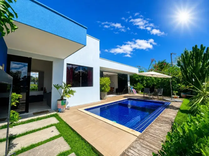 Casa em condominio beira mar disponivél para temporada- Paripueira - AL