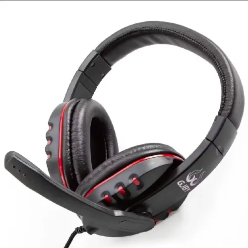 Headset gamer com microfone com fio
