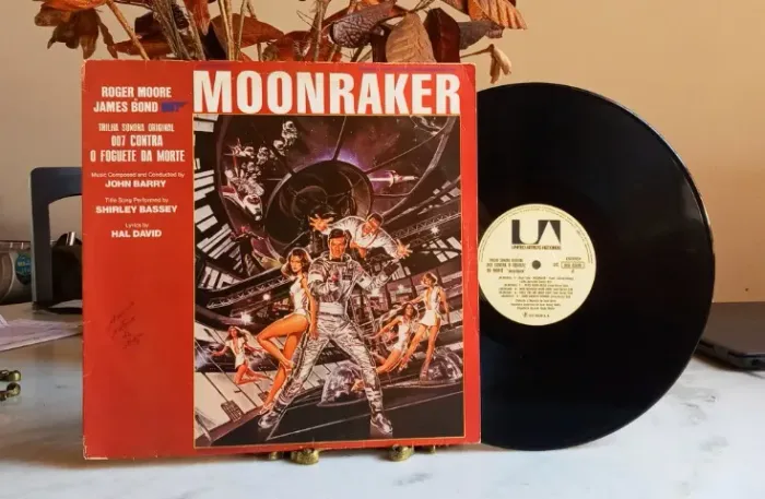 lp vinil - moonraker - 1979 trilha sonora 007 contra o foguete da morte - john barry