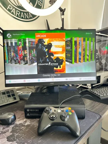 Xbox 360 Super Slim 3000 jogos