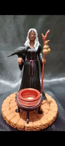Imagem Cacurucaia em resina 3D 16cm