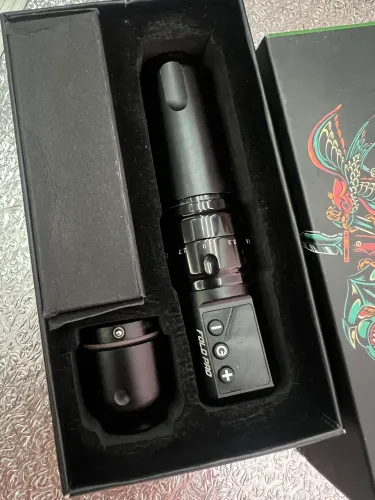 Máquina De Tatuagem Sem Fios Rotativa Mast Fold Pro Tattoo