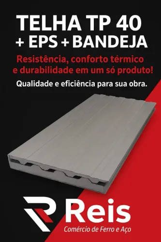 Telhas bandeja