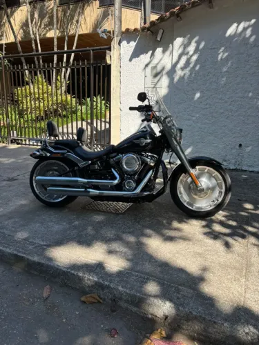 Harley Davidson Softail Fat Boy Preta 2019