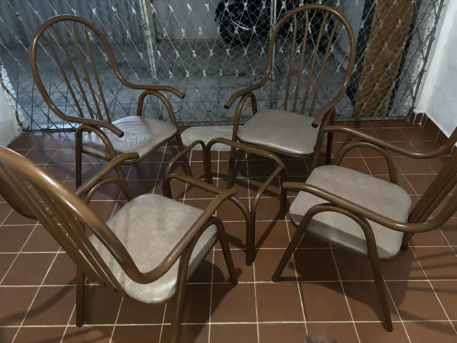 Cadeiras para terraço + centro 