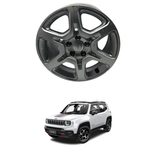 Roda Avulsa Original Jeep Renegade Sport Aro 17