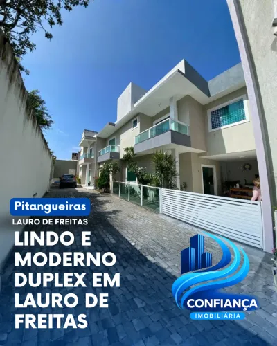 Casa à venda no PITANGUEIRAS, JARDIM DO JOCKEY, Lauro de Freitas, BA