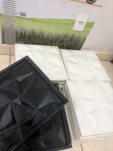 Placas 3D de gesso