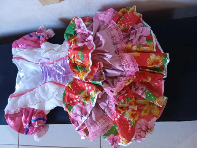 Vestido festa junina infantil