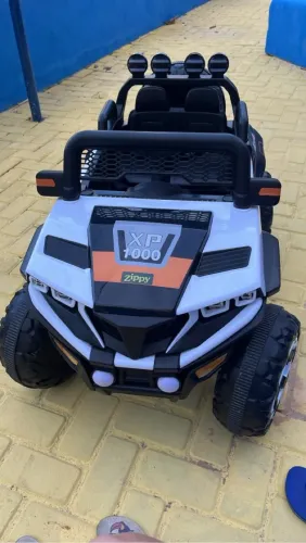 Carrinho elétrico com controle 12v
