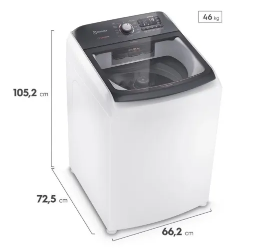 Máquina de lavar Eletrolux Premium Care 15kg Zero