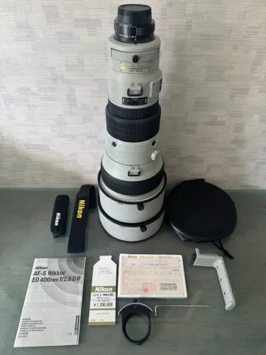 Nikon AF-S 400mm 2.8 ( raríssima )