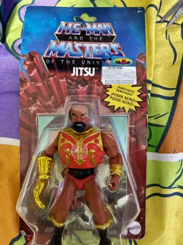 Boneco Jitsu do He-Man, novo e lacrado.