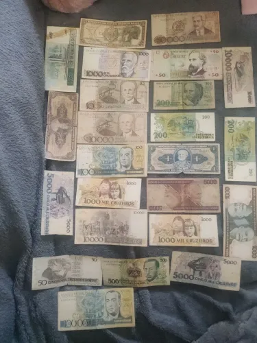 Dinheiro antigo para colecionador 