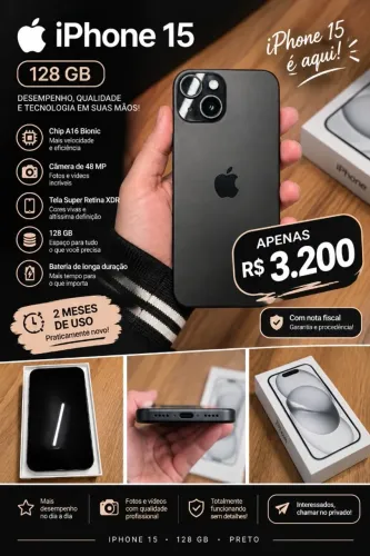 Iphone 15 128 gb