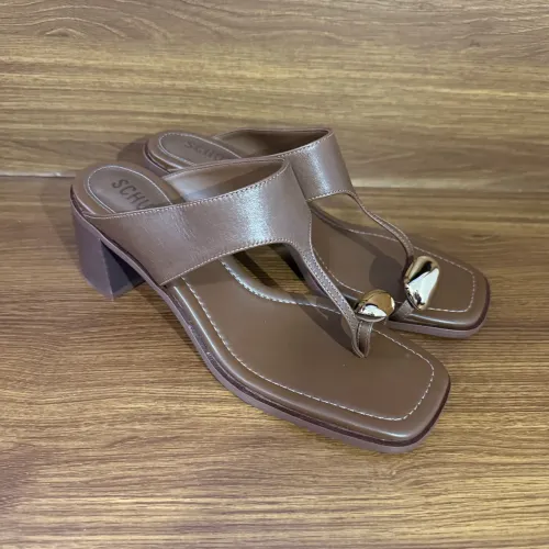 tamanco schutz original marrom 37 - novo
