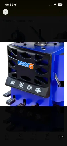 Máquina desmontadora de pneus