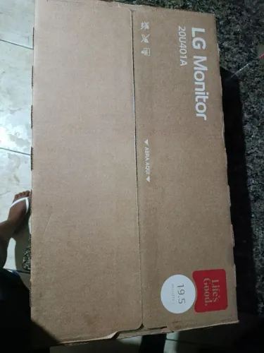 Monitor LG 19.5 75hz novo na caixa lacrado