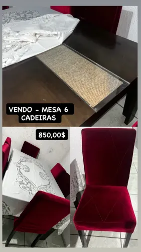MESA 6 CADEIRAS