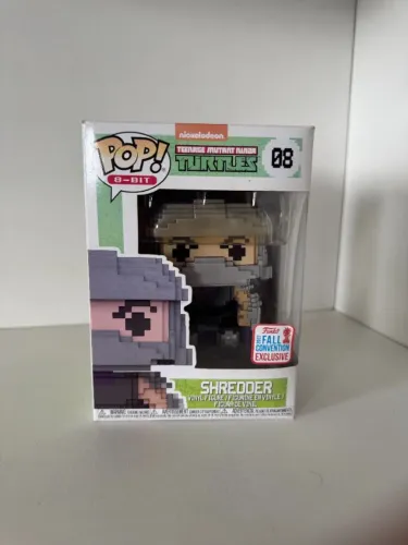Funko Pop 8-Bit Shredder (Destruidor) 08 Tartarugas Ninja