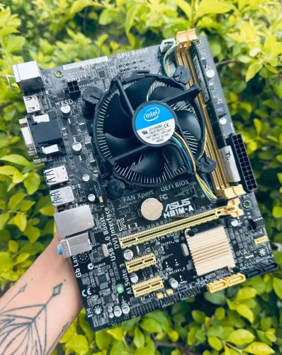 Kit placa mãe core i5+ 8gb de ram