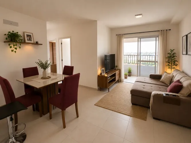 NÃO QUERO CORRETOR - Apartamento de 77mts com 3 quartos 