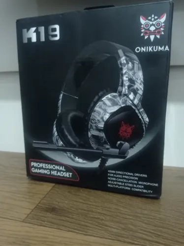 Headset Gamer Onikuma K19 - Conforto, Qualidade e Desempenho Produto novo