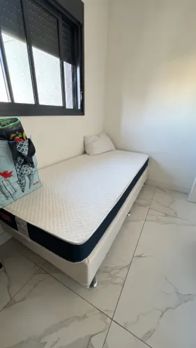 Cama de Solteiro - Colchão Ortobom