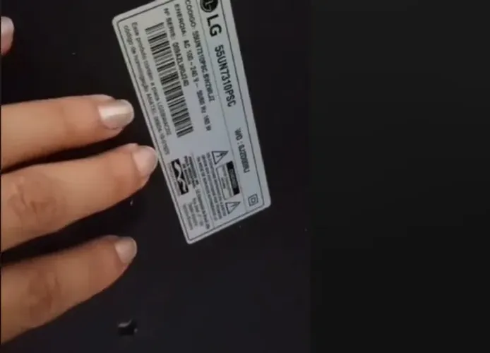 TV LG 55 POLEGADAS PEÇAS PARA REPARO OU CONCERTO