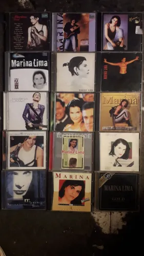 CDs da Marina Lima