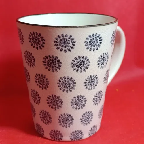Caneca Porcelana com Padrão Português 